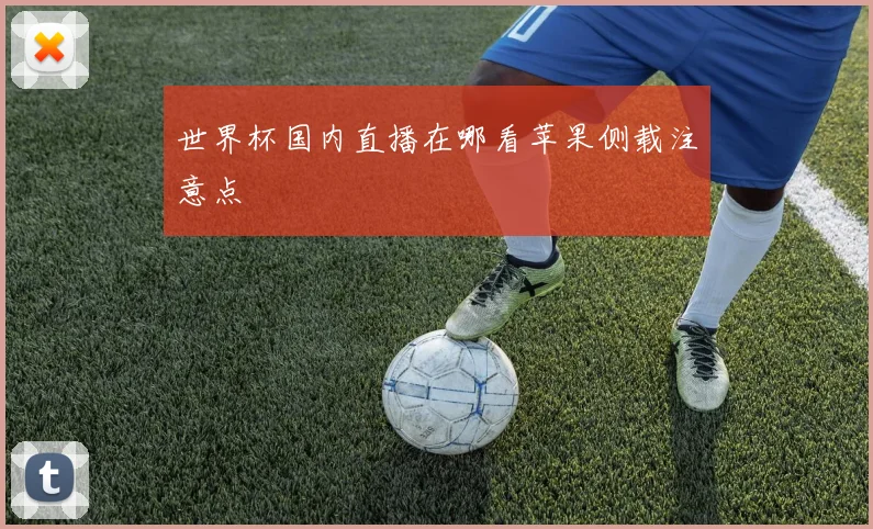 世界杯国内直播在哪看苹果侧载注意点
