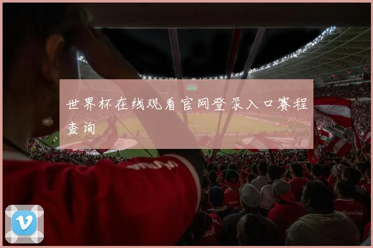 世界杯在线观看官网登录入口赛程查询